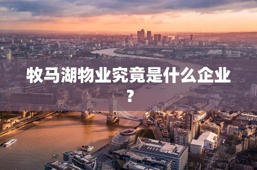 牧马湖物业究竟是什么企业？