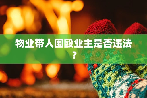物业带人围殴业主是否违法？
