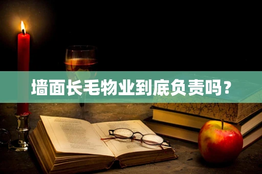 墙面长毛物业到底负责吗？