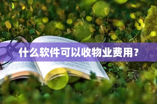 什么软件可以收物业费用？