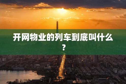 开网物业的列车到底叫什么？