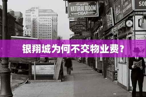 银翔城为何不交物业费？