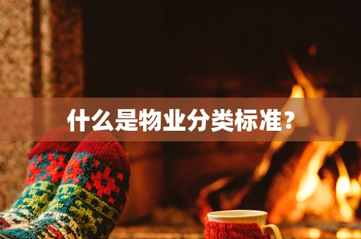 什么是物业分类标准？