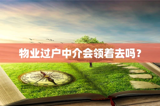 物业过户中介会领着去吗？