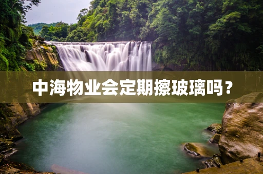 中海物业会定期擦玻璃吗？