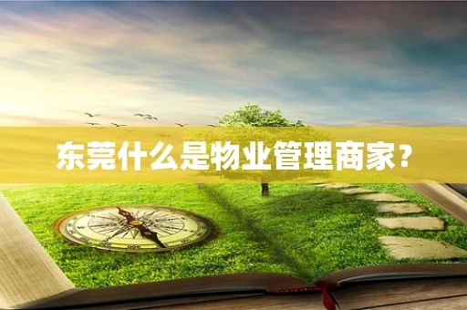 东莞什么是物业管理商家？