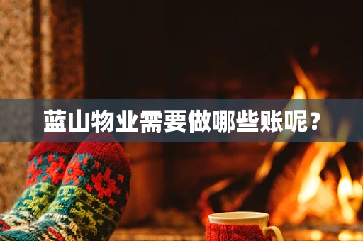 蓝山物业需要做哪些账呢？
