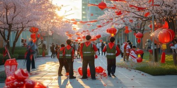 国庆节物业都在做些什么？