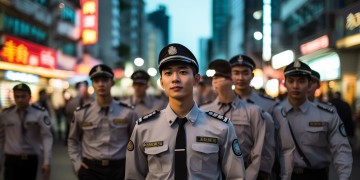 深圳物业保安帅哥多吗？